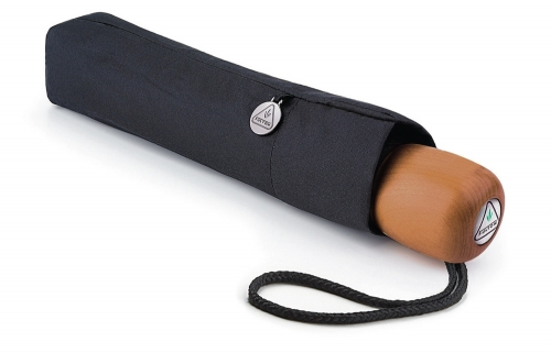 L449-01 Black (Черный) Зонт женский механика Fulton