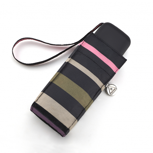 L501-4122 BandedStripe (Полоски) Зонт женский механика Fulton