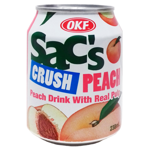 Напиток Sacs Персик с кусочками фруктов 238мл (24)
