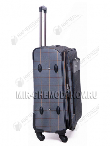 Комплект из 3-х чемоданов и 3-х бьюти-кейсов “Borgo-Antico” “Grey Check”