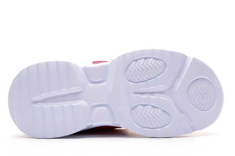 Baas DC6110-7 Кроссовки красн текстиль+иск кожа