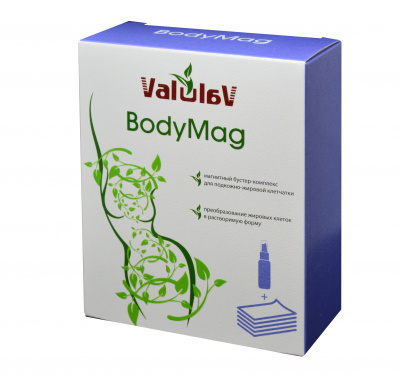 Valulav BodyMag. Магнитный бустер-комплекс для подкожно-жировой клетчатки       преобразование жировых клеток в растворимую форму        
