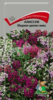 Цветы Алиссум Мэджик циклес микс (0,1 г) Поиск