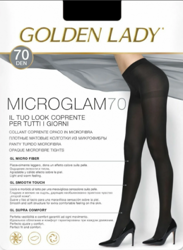 Колготки женские GOLDEN LEDY Micro Glam 70