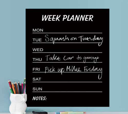 Самоклеющаяся пленка «Week planner»