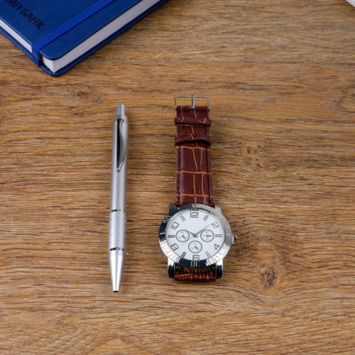 Набор подарочный 2в1 (ручка, часы)