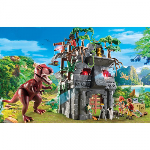 2 шт. доступно к заказу/Динозавры: Затерянный храм с тиранозавром