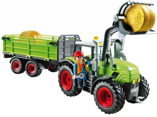 1 шт. доступно к заказу/Ферма: Трактор с прицепом#