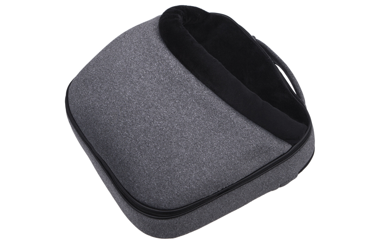 Массажная подушка электрогрелка для ног: 2 в 1 (CL-218E Heated 2-in-1 Shiatsu Foot And Back Massager)