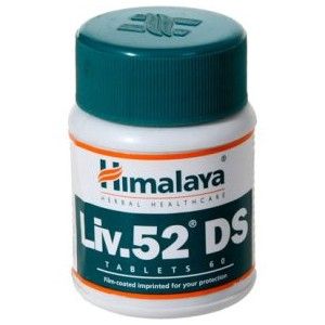 340р. Лив 52 ДС - двойная сила - лечение печени - LIV 52 DS , 60 таб.