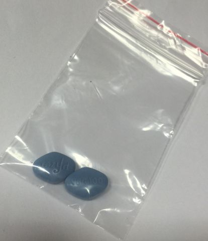 Таблетки для повышения потенции(голубые),2 шт