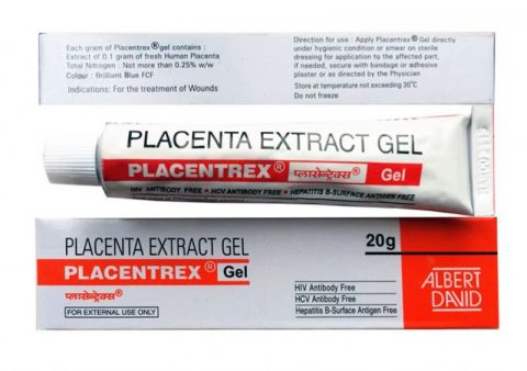 300р. Placenta Extract Gel, экстракт плаценты и Азот, 20 гр.