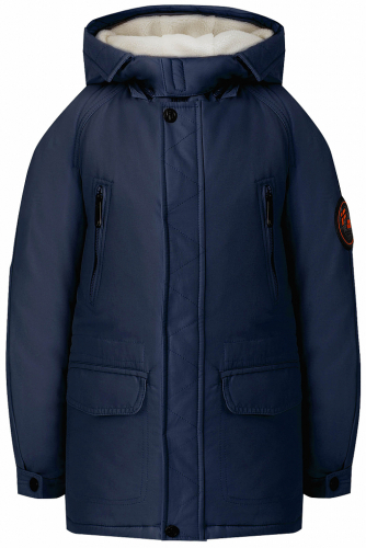 Куртка парка Finn Flare FFL-KA18-81012-101, синий