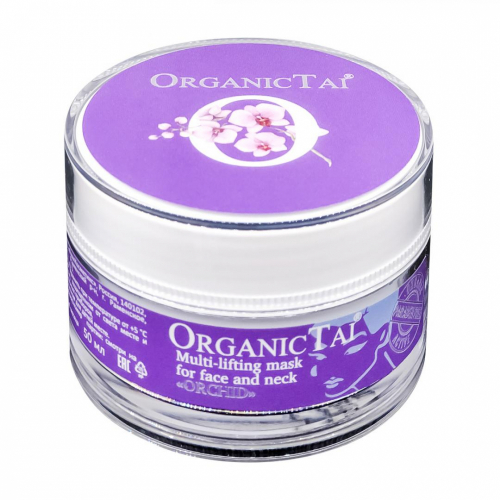 ORGANIC TAI Multi-lifting mask for face and neck Orchid Мульти-лифтинг маска для лица и шеи Орхидея 50мл