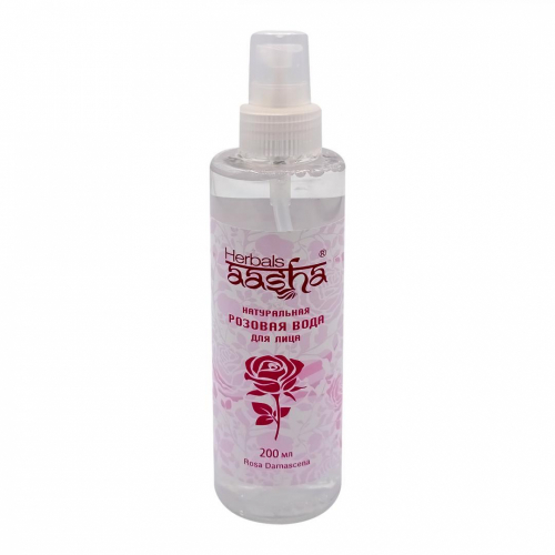 AASHA HERBALS Rose water cosmetic spray Вода розовая косметическая спрей 200мл