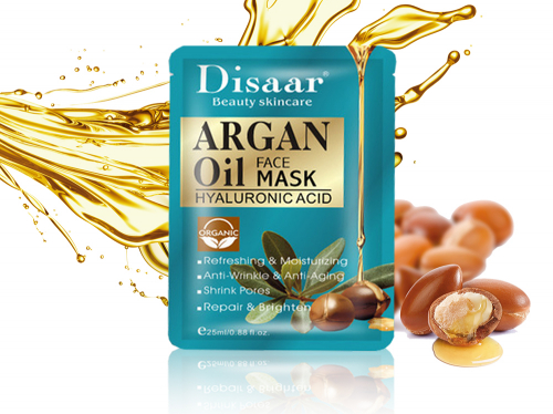 Питательная тканевая маска с Маслом Арганы Disaar Argan Oil (0896), 25 ml