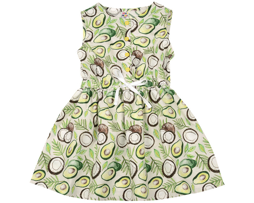 Платье (98-122см) UD 6413(1)авокадо