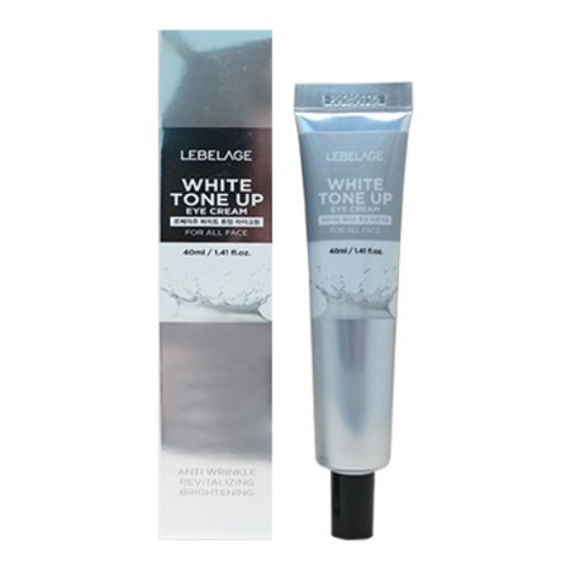 Lebelage White Tone Up Eye Cream - Крем для глаз с молочным протеином, 40мл