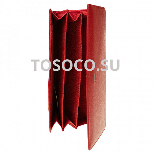 nf-9287-b red кошелек Nina Farmina натуральная кожа 9x19x2
