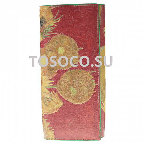 vy456595a-1 sunflower кошелек Vereva classic натуральная кожа 9х19х2