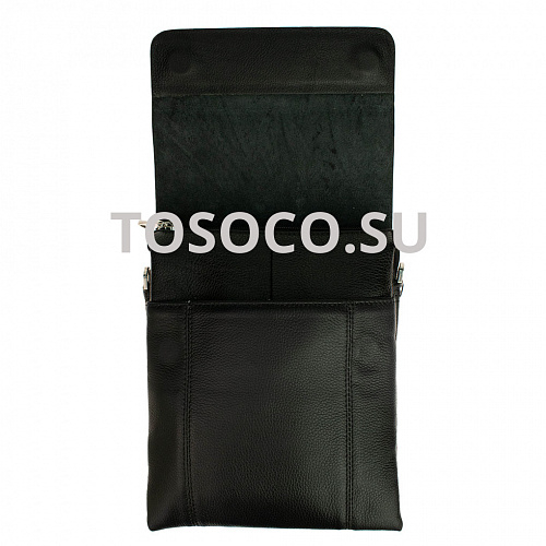 558-2 black сумка Bradford натуральная кожа 21x25x7