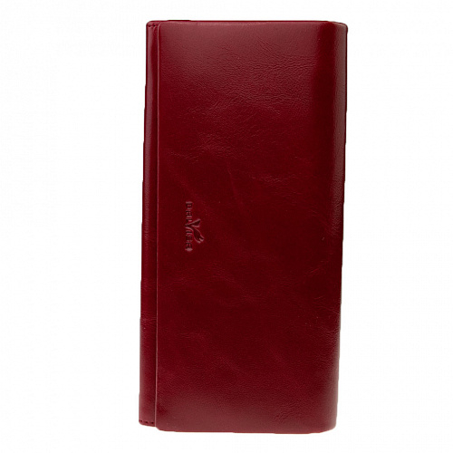 py-a123 red кошелек BALISA натуральная кожа 19х9x2