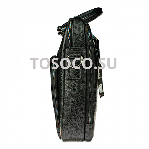 9919-5 black сумка MANFREDO натуральная кожа 30x40x7