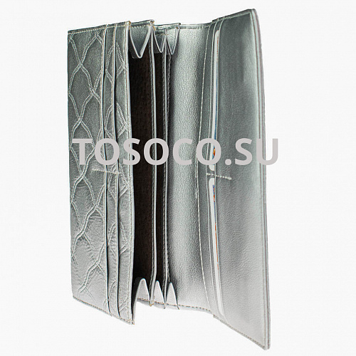 8122-01 silver кошелек Cossni экокожа 9х19х2