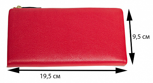 sw-1252# wine red- кошелек женский COLIV KILOM натуральная кожа 19,5х9,5