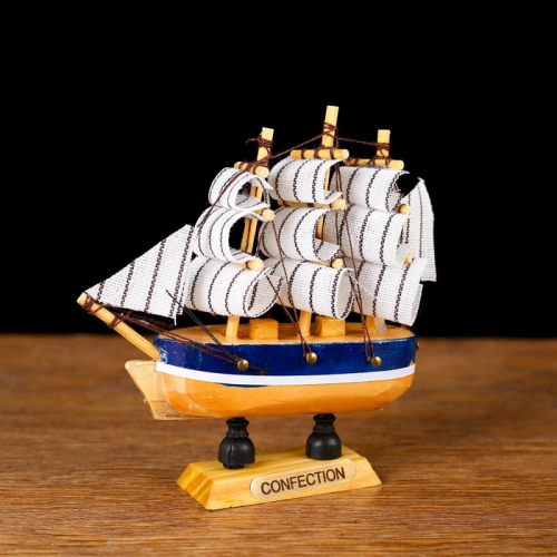 Корабль сувенирный малый «Бонавентур», 3×10×10 см