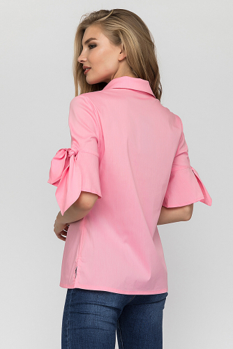 Рубашка #176157Розовый