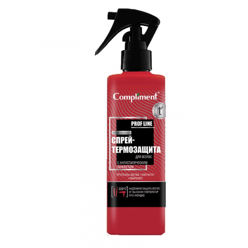 Compliment Спрей - Термозащита для волос с антистатическим эффектом, 200мл