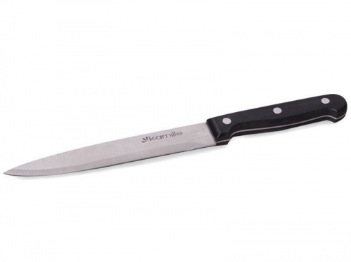 Купить Нож для мяса с бакелитовой ручкой (лезвие 17.5см, рукоятка 12см)