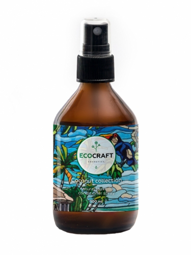 ECOCRAFT Спрей для волос Coconut collection Кокосовая коллекция (100 мл )