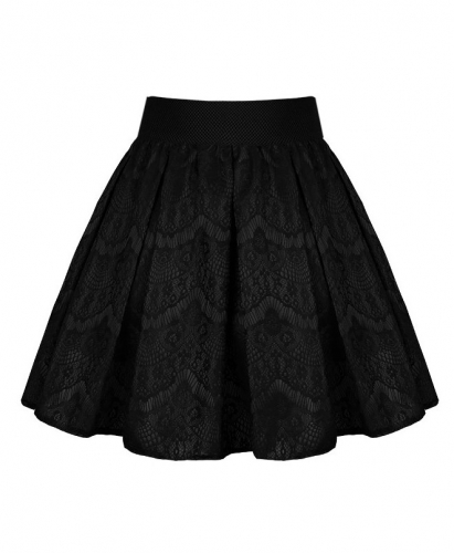 Комплект для девочки с черной юбкой 7871-83301