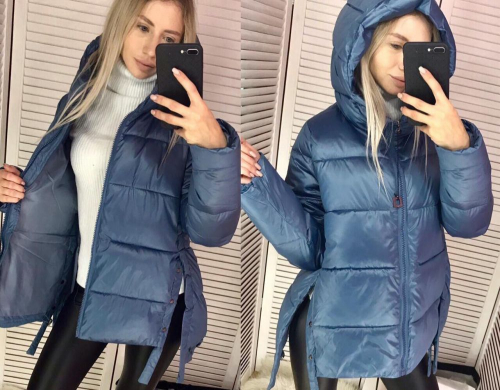 КУРТКА ЗИМНЯЯ ЖЕНСКАЯ, код 593141 Куртка, Поло пальто, Одежда