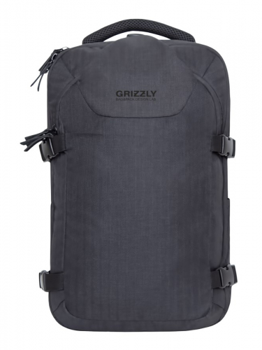 Рюкзак Grizzly, артикул RQ-914-1, цвет черный, материал текстиль
