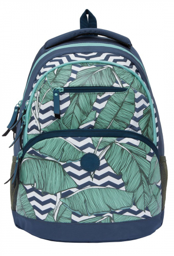 Рюкзак школьный Grizzly, артикул RD-951-4, цвет синий, материал текстиль