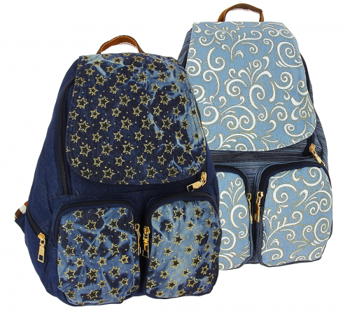 Рюкзак школьный KENKA, цвет разноцветный, синий, материал текстиль
