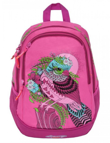 Рюкзак школьный Orange Bear, артикул V-61, цвет розовый, материал текстиль