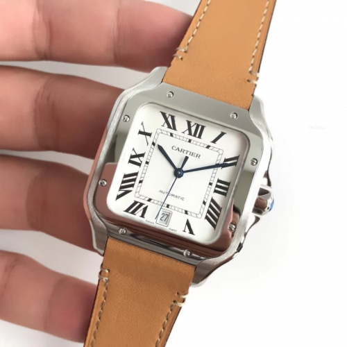 Новый Картье Сантос де Картье серии мужские часы