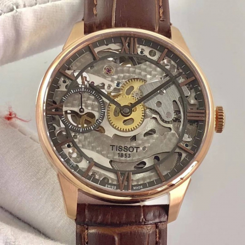 Часы tissot T-классические серии дю Рур полые мужчины серия руководство механические часы