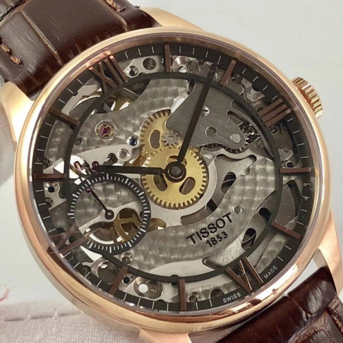 Часы tissot T-классические серии дю Рур полые мужчины серия руководство механические часы