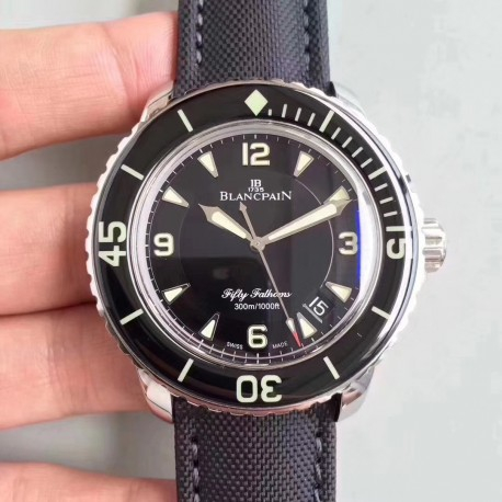 Часы blancpain компания blancpain пятьдесят саженей-серии автоматические механические мужские часы