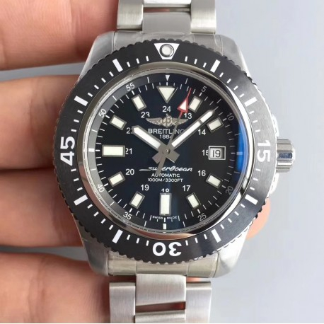 Брайтлинг супер океан 44 специальные часы издание Superocean44 специальные стальные полосы
