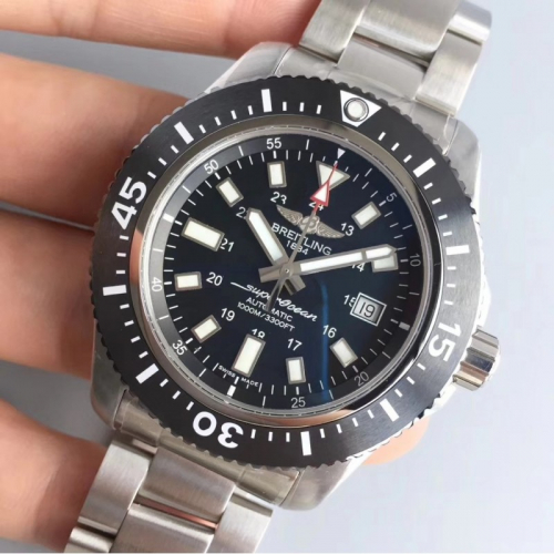 Брайтлинг супер океан 44 специальные часы издание Superocean44 специальные стальные полосы
