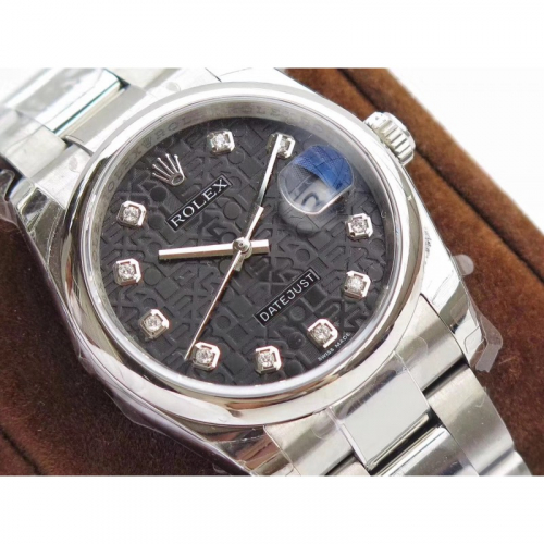 Rolex Date Just серии автоматические механические часы диафрагмы