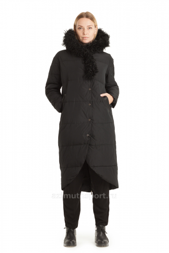 Женское пальто Y Firenix 19342 Черный
