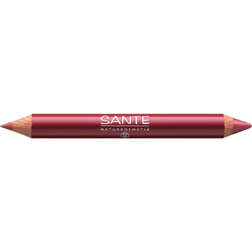 6318 Контурный карандаш и карандаш - помада 2в1-02 Естественный образ. SANTE, 4 г