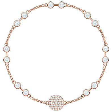 SWAROVSKI REMIX COLLECTION CARRIER, WHITE, ROSE-GOLD TONE PLATED
